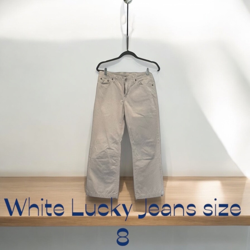 White Lucky Brand Jeans